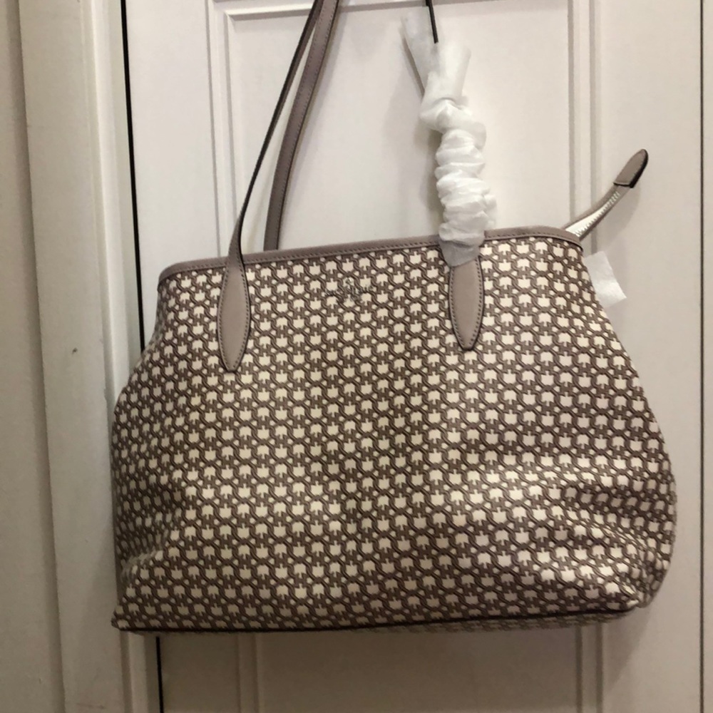 NWT Kate Spade Link Whitemulti Handbag